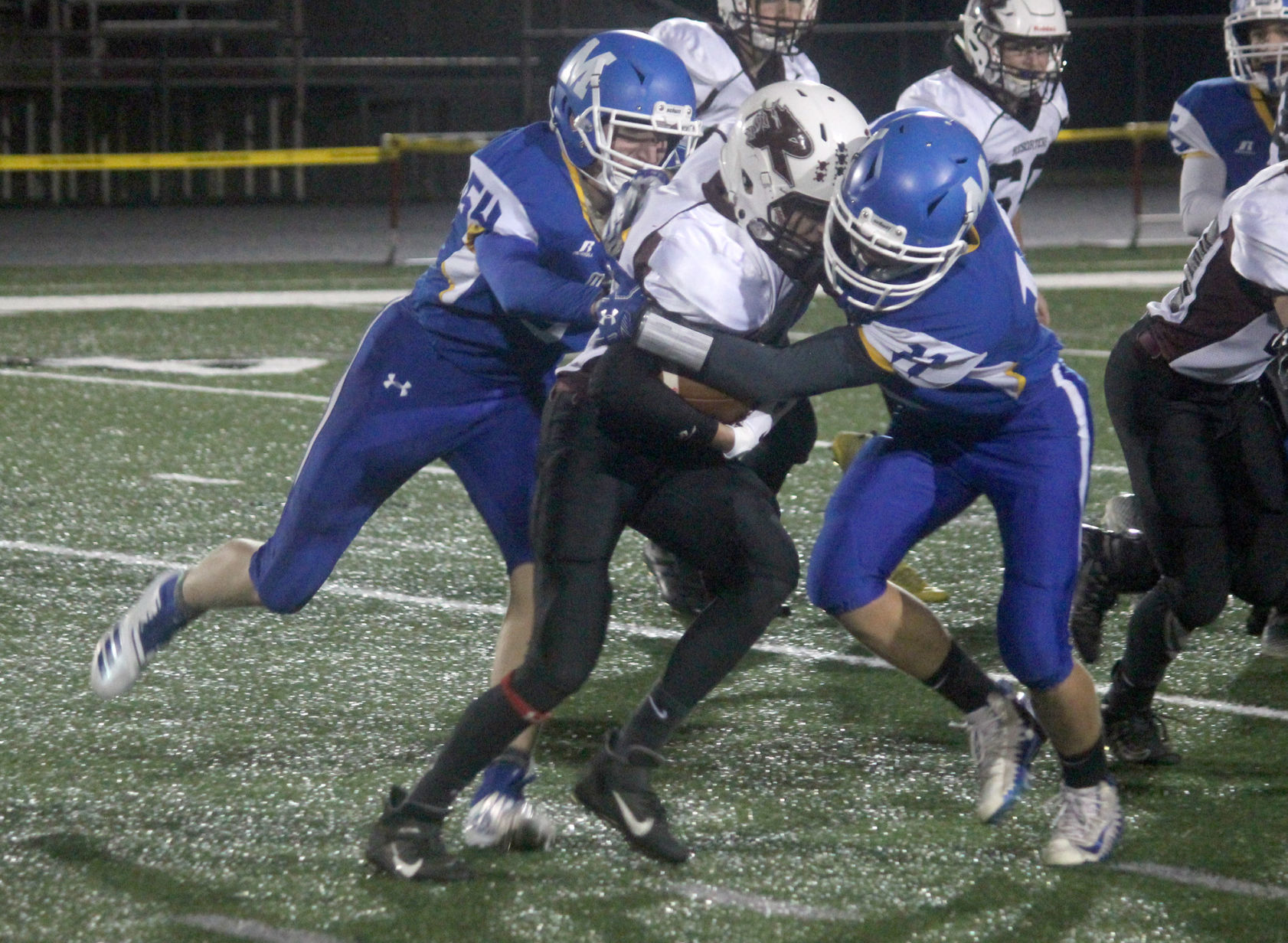 Elkhart Lake-Glenbeulah at McDonell football 10-4-19